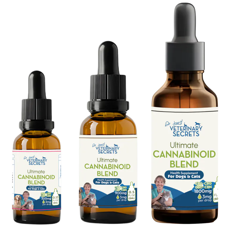 Dr. Jones' Ultimate Cannabinoid Blend for Dogs and Cats