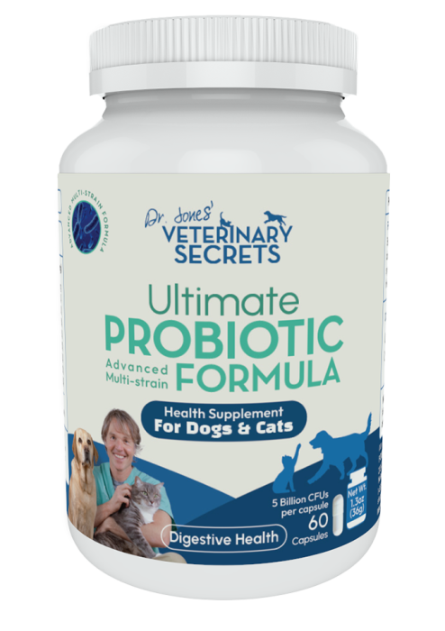 Dr. Jones' Ultimate Probiotic Formula for Dogs and Cats